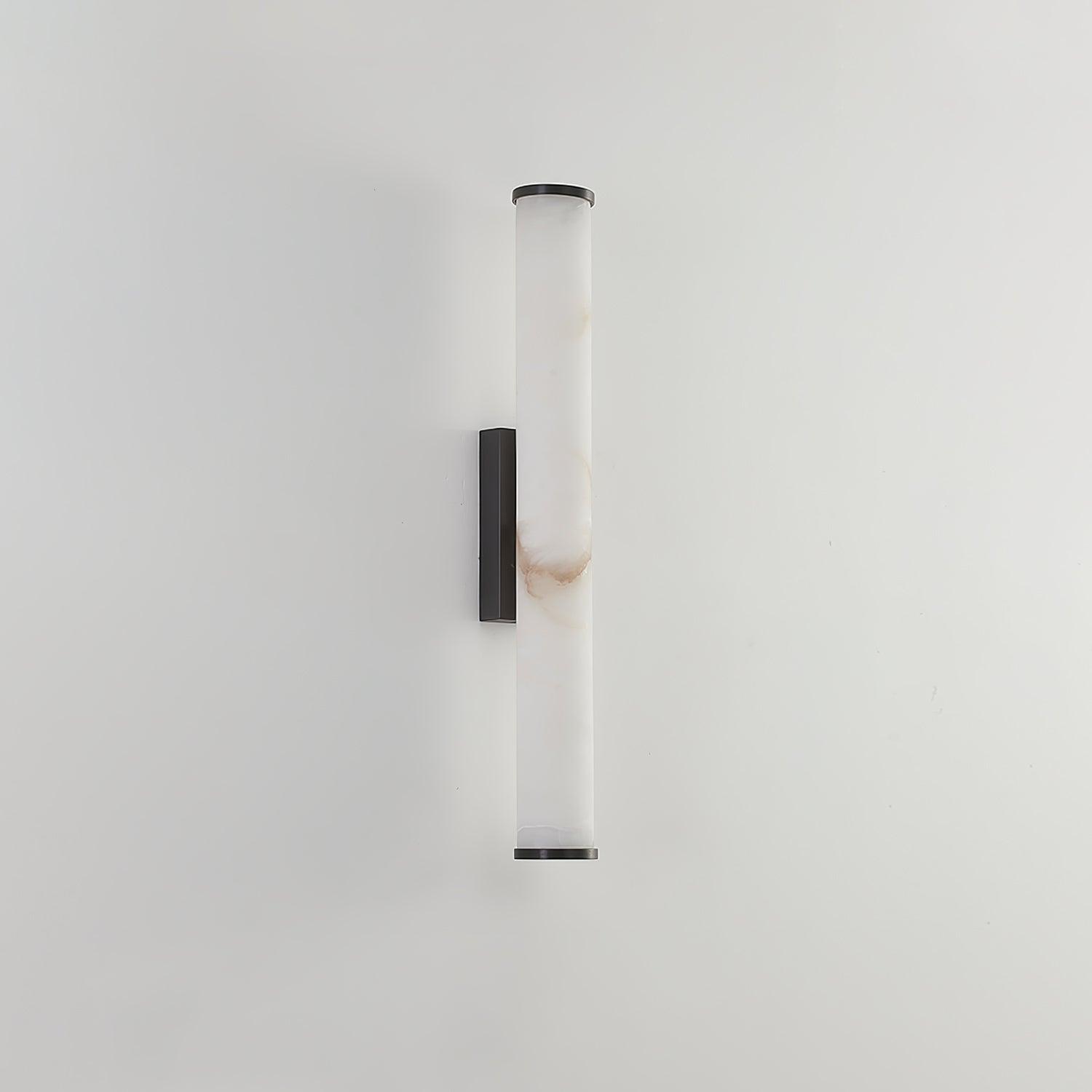 LED-Wandleuchte mit Alabaster-Röhrendesign, 1 Licht | Lersk