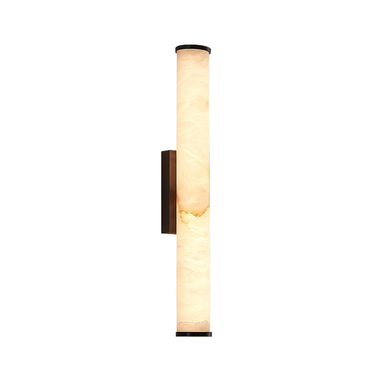 LED-Wandleuchte mit Alabaster-Röhrendesign, 1 Licht | Lersk