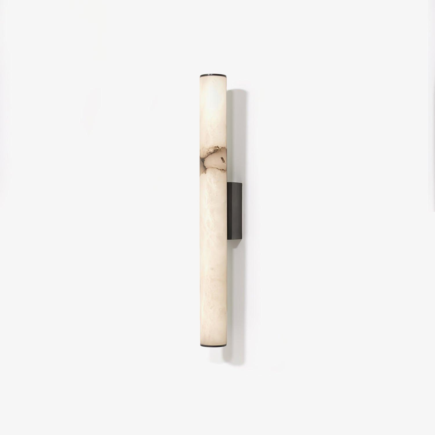 LED-Wandleuchte mit Alabaster-Röhrendesign, 1 Licht | Lersk