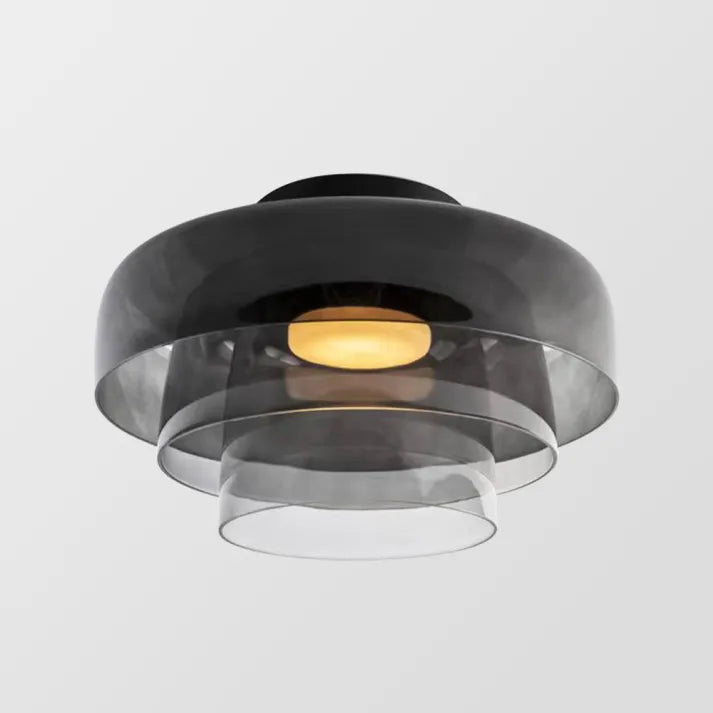 Lumenweave Nordic Ceiling Light With Handcrafted Glass Shade | Lersk