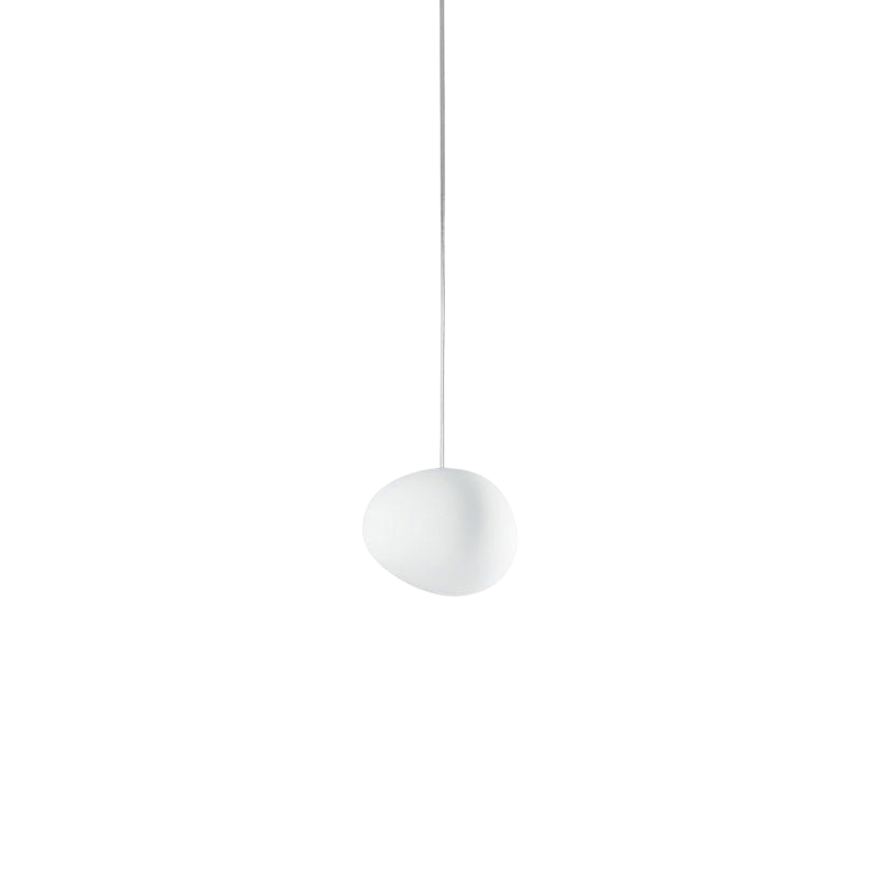 Lampada a sospensione Georg in vetro soffiato a mano, illuminazione elegante e moderna per arredamento casa contemporaneo | Lersk