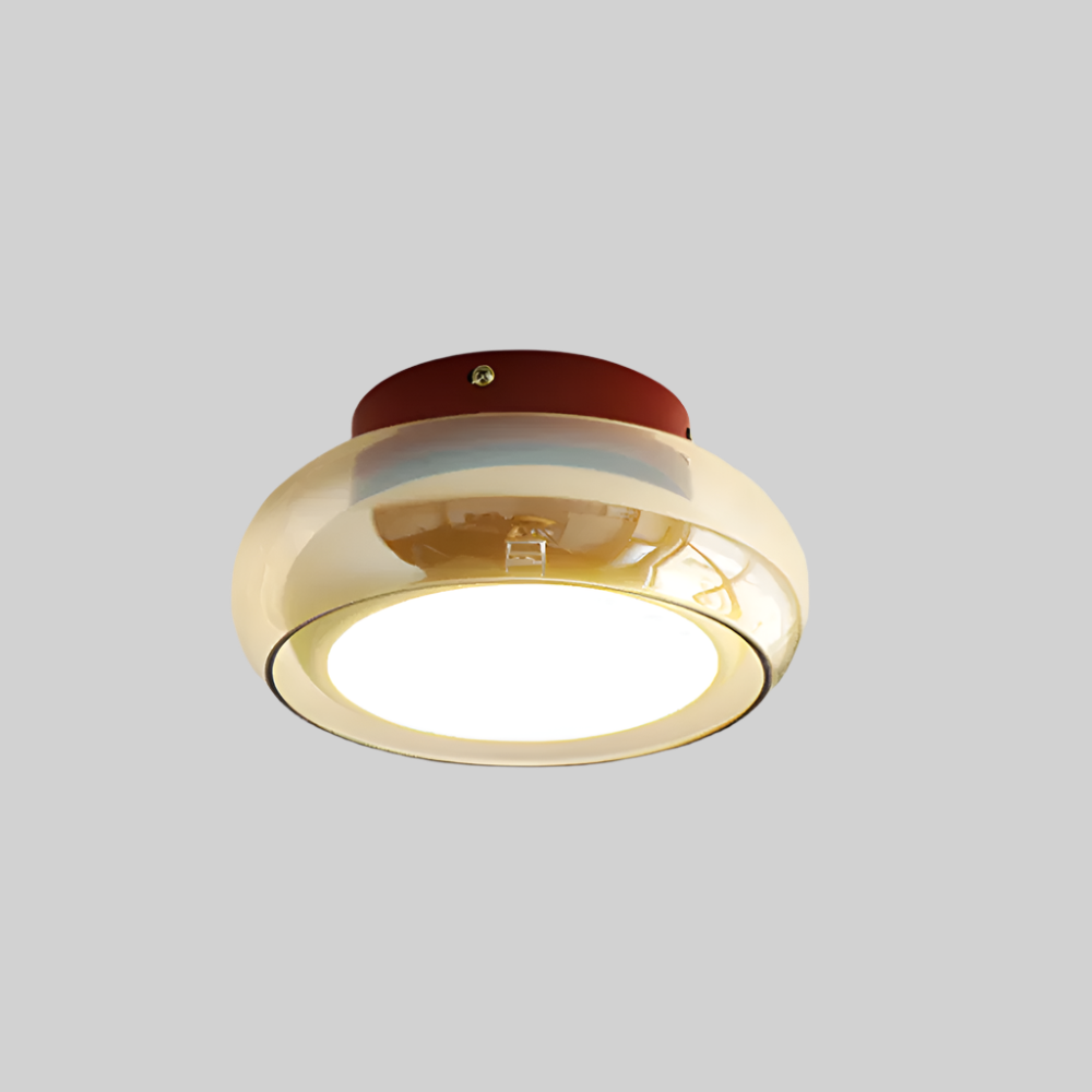 Acryluxe Retro Ceiling Light with Vintage LED Fixture | Lersk