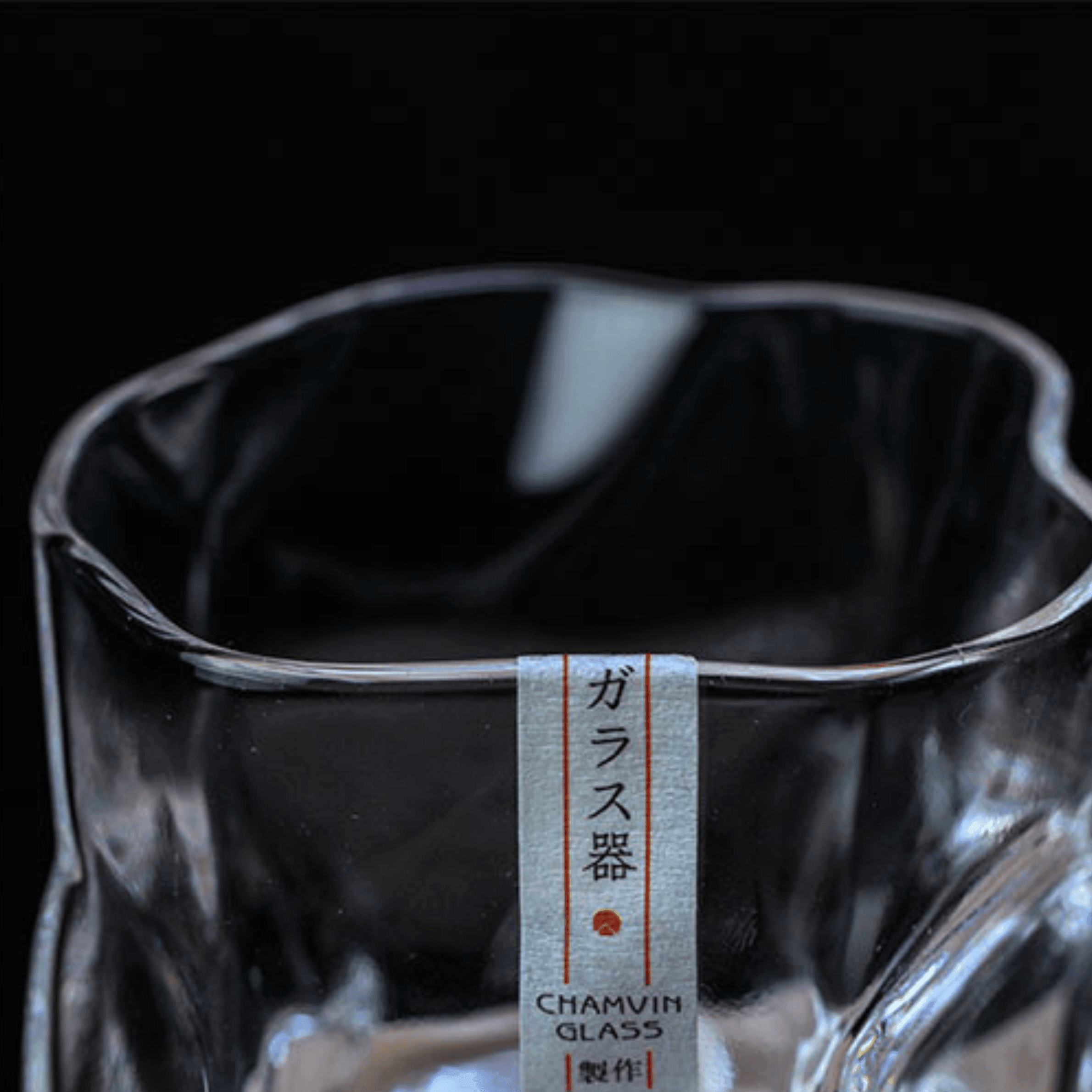 Kairo Glassworks Edo Kiriko Krøllet Whiskyglas Håndværker | Lersk