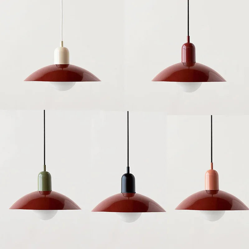 Asterra Glass Pendant Light Macaron Style For Small Spaces | Lersk