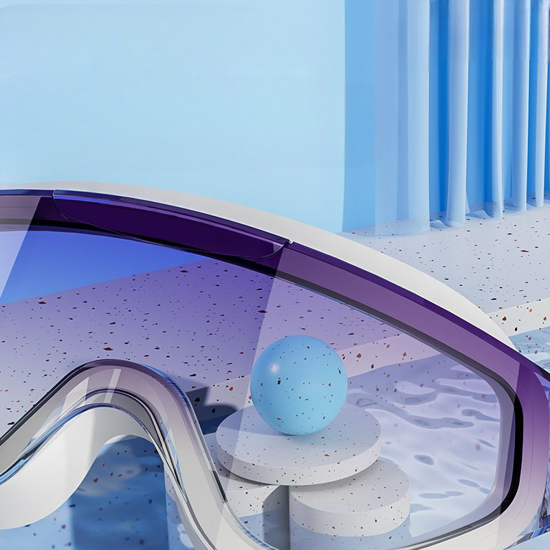HD Erwachsene wasserdichte Anti-Beschlag-Schwimmbrille für den Poolgebrauch und täglichen Komfort im Wasser | Lersk
