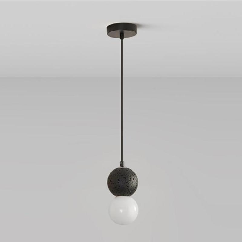 AureliaHalo Glass LED Pendant Light with Modern Glow | Lersk