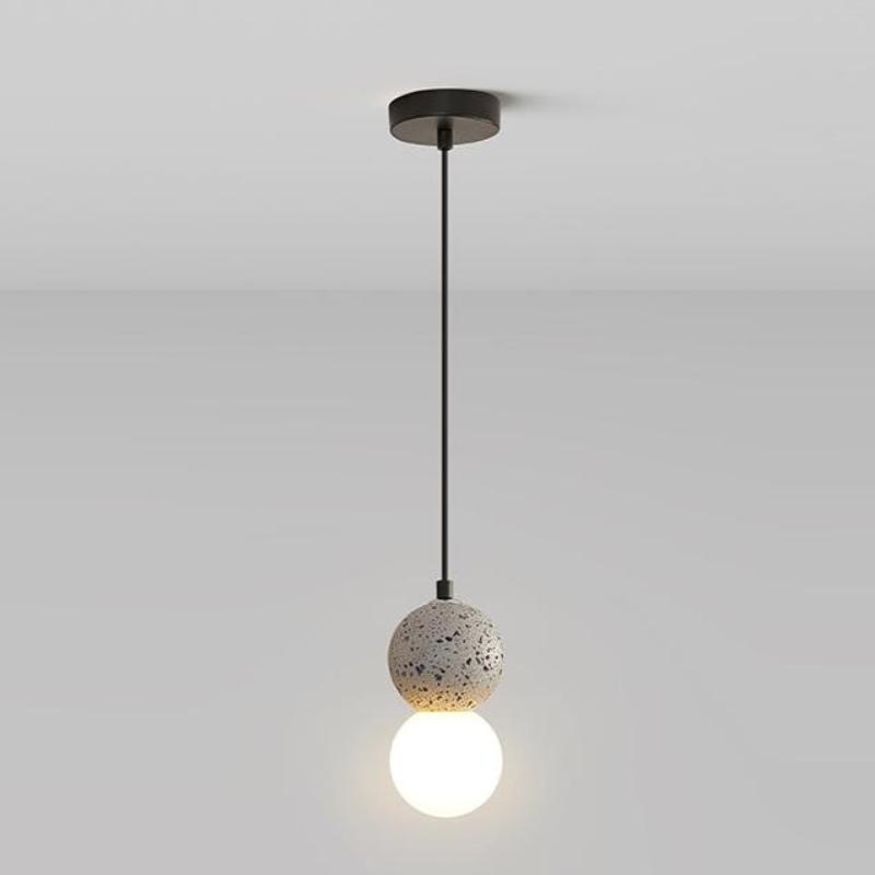 AureliaHalo Glass LED Pendant Light with Modern Glow | Lersk