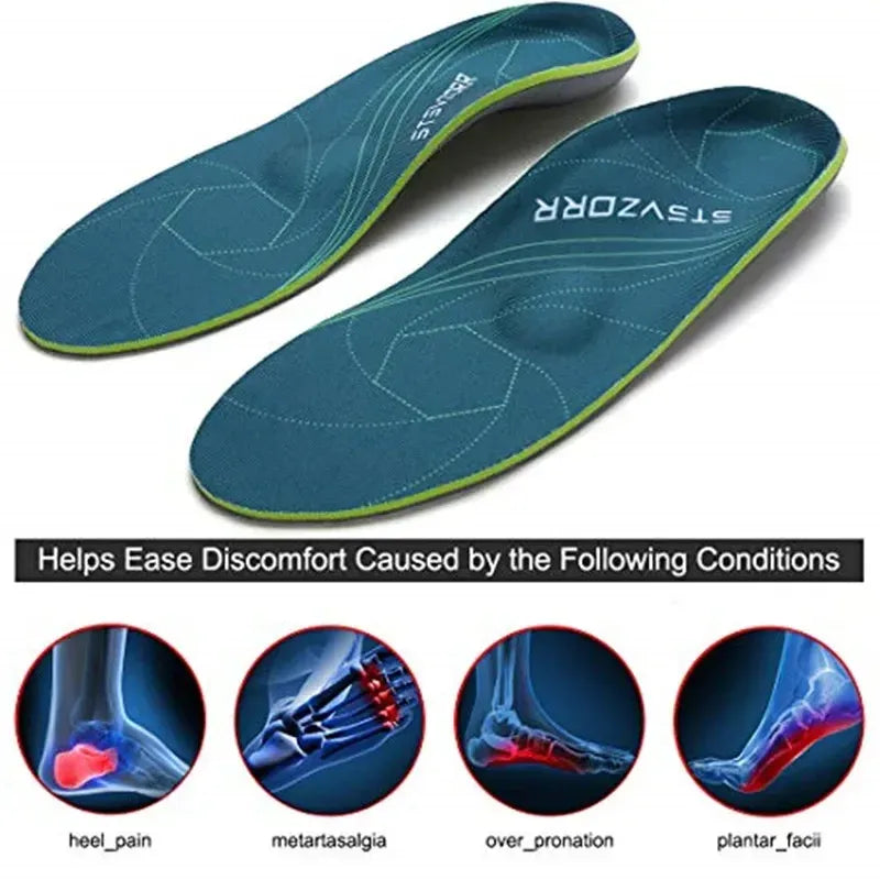 Runiva Plantar Fasciitis Ortho Arch Support Running Insoles | Lersk