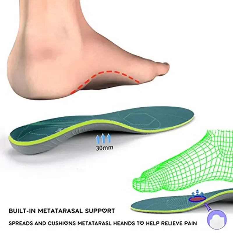 Runiva Plantar Fasciitis Ortho Arch Support Running Insoles | Lersk