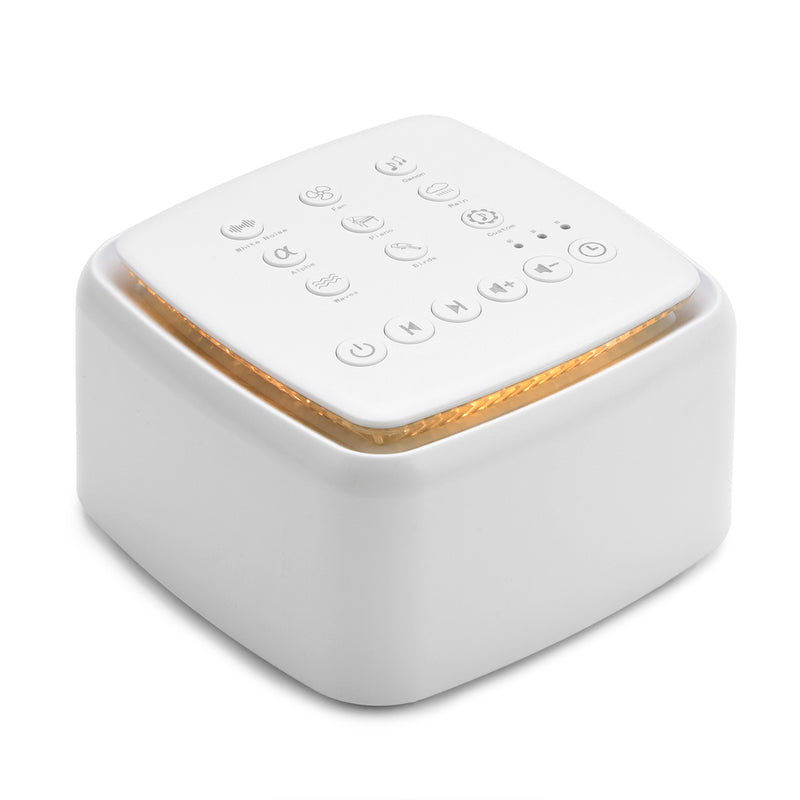 Macchina per il sonno portatile CalmWave con rumore bianco e verde | Lersk