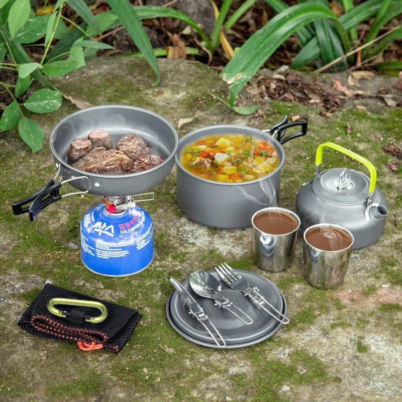 TrailMate Stainless Steel Camping Cookware Pots And Pans | Lersk