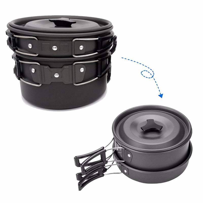 TrailMate Stainless Steel Camping Cookware Pots And Pans | Lersk