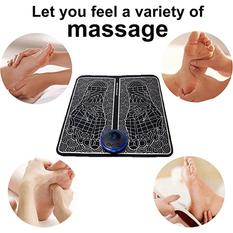 SoleRelief Masseurs EMS de réflexologie pour pieds, jambes et cou