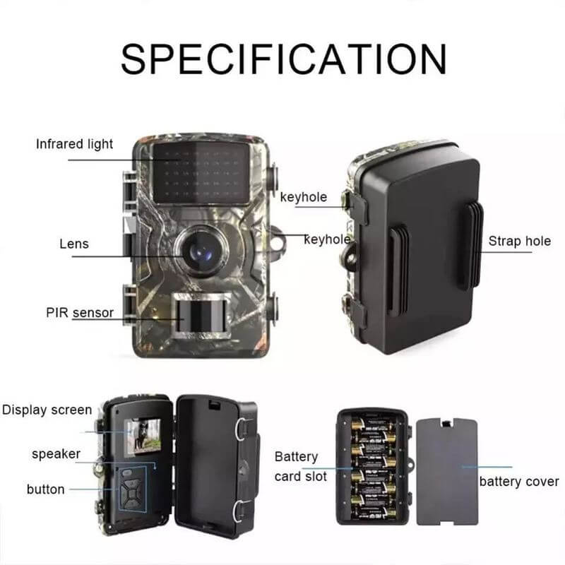 WildLensPro 2-Pack Night Vision Outdoor Wildlife Camera | Lersk