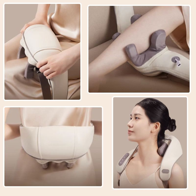 Masażer Shiatsu do szyi i ramion z funkcją podgrzewania SomaEase | Lersk