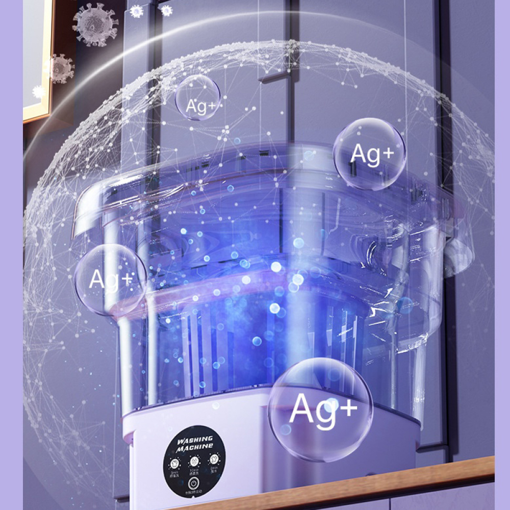Mini Portable Washing Machine For Travel & Small Spaces | Lersk