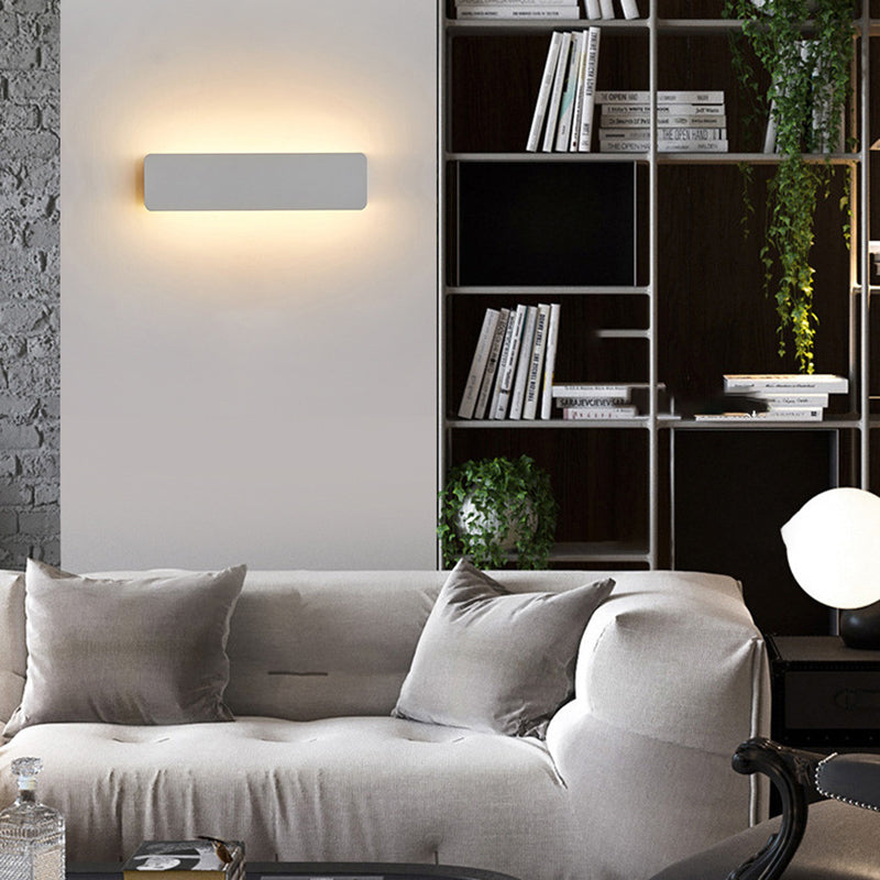 NovaLume LED Metall Innen-Wandlampe drehbar Weiß | Lersk