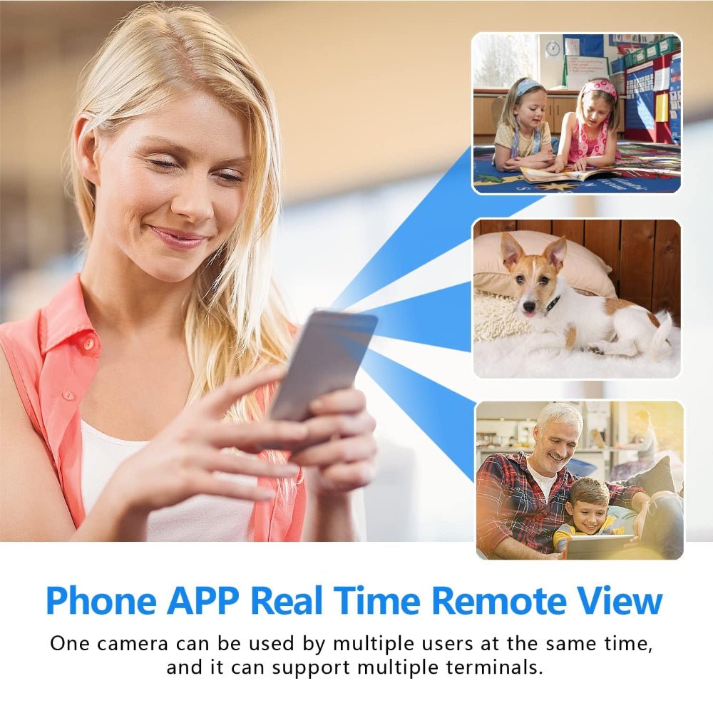 Mini Indoor Wireless Security Camera With Motion Detection And WiFi | Lersk