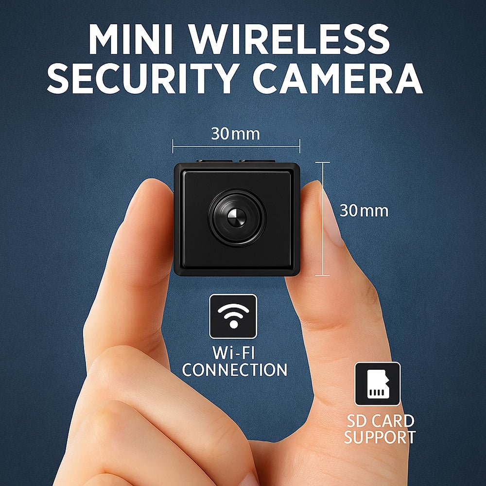 Mini Indoor Wireless Security Camera With Motion Detection And WiFi | Lersk