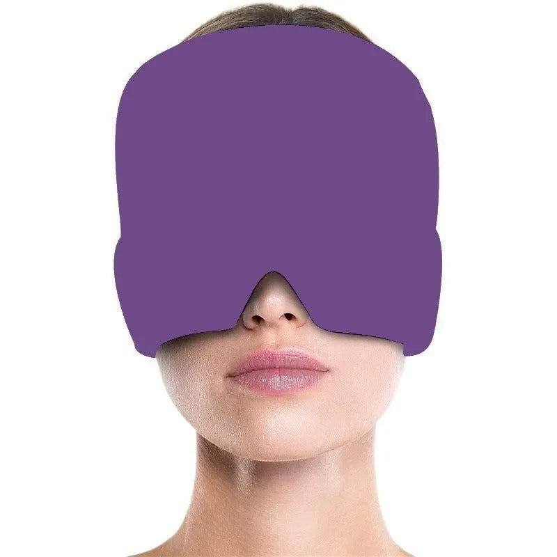 Bandeau Tête Thérapie Froid Infusé au Gel pour Soulagement de la Migraine | Lersk