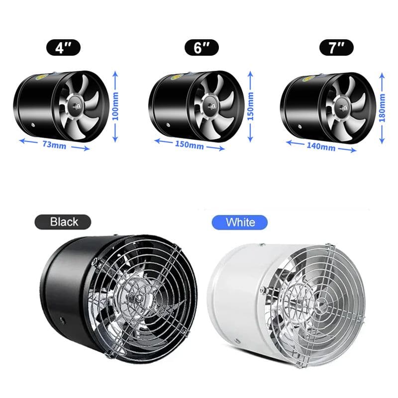 Powerful Silent Extractor Fan For Cleaner Air At Home And Office | Lersk