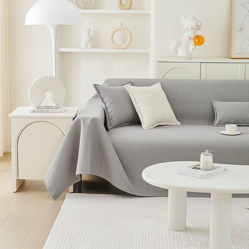 All-Season Waterproof Non-Slip Teddy Velvet Sofa Blanket | Lersk