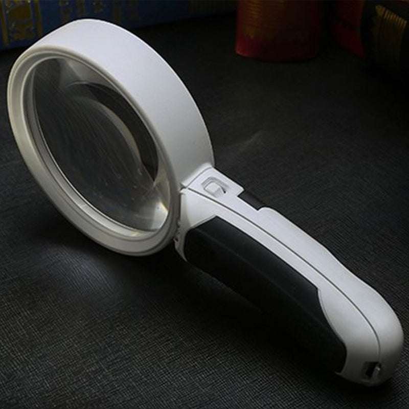 20X Optical Magnifying Glass With LED Light | Lersk