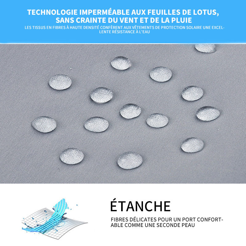 Ultraleichtes Sonnenschutzkleidungsstück für Outdoor-Aktivitäten und Reiseausrüstung | Lersk