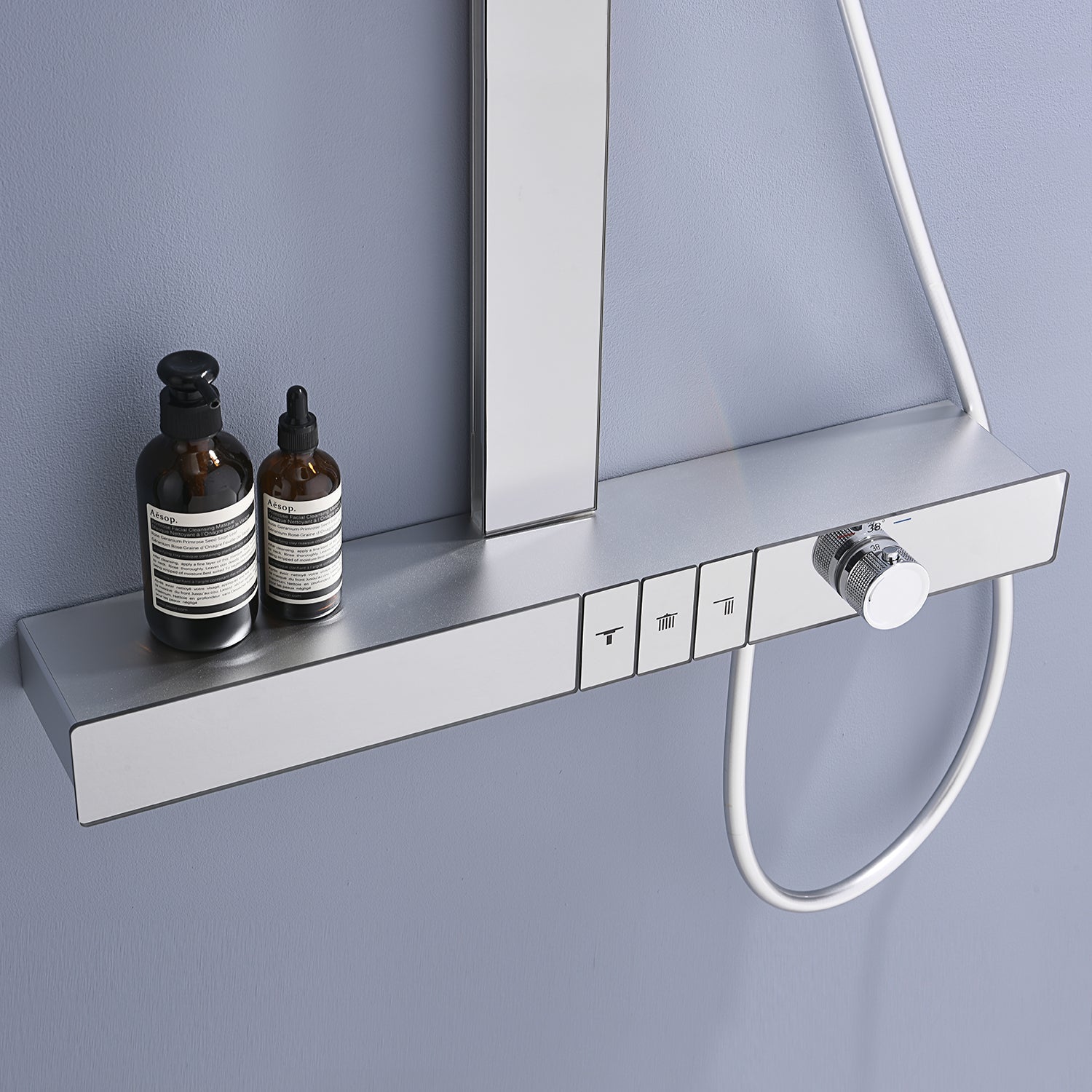 Aurelle | Zaawansowany system prysznicowy z deszczownicą | Lersk