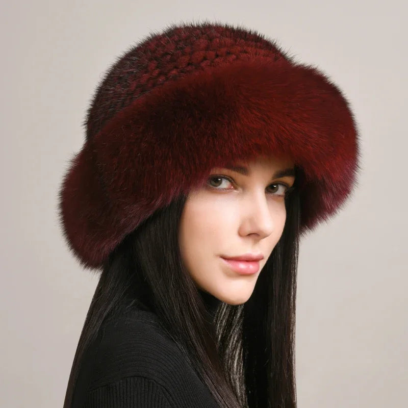 Novaine Mink Fur Hat for Winter Warmth and Timeless Style | Lersk