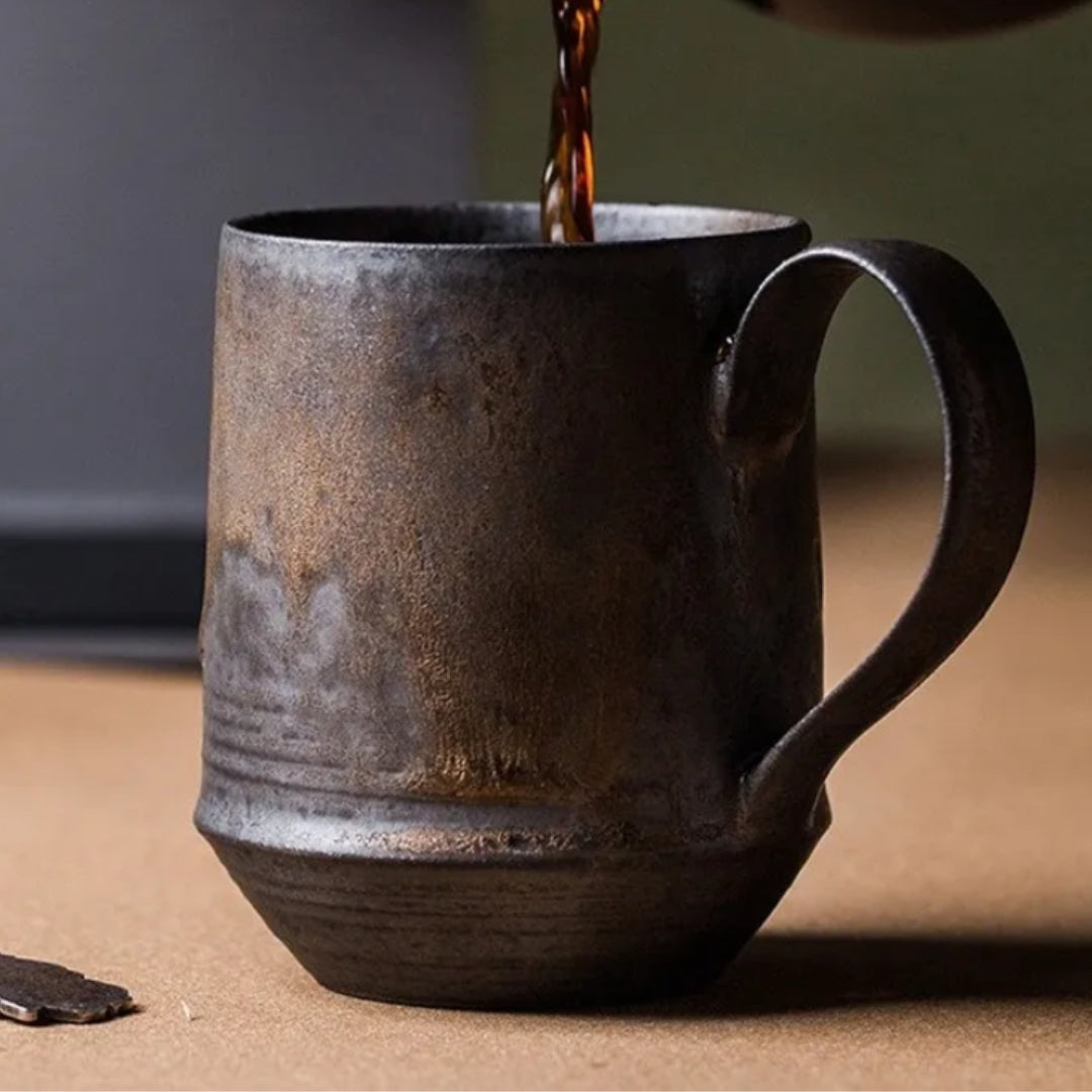 Everhart Harvest Stoneware Mugs Set for Everyday Use | Lersk