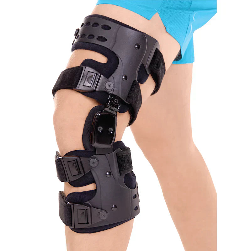 NovaStride Knee Unloader Brace with Medial-Lateral Support for Mobility | Lersk