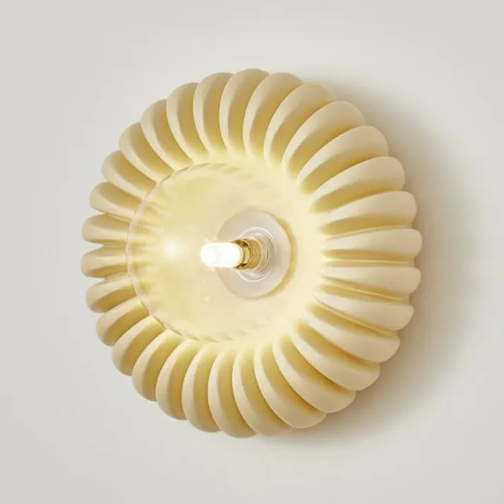 LumeNova Resin Wall Light for Modern Artistic Ambience | Lersk