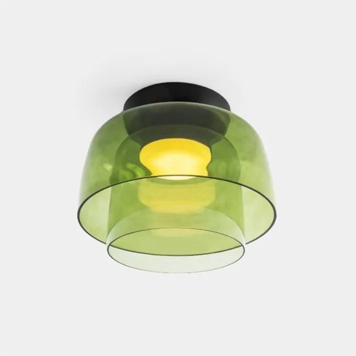 Lumenweave Nordic Ceiling Light With Handcrafted Glass Shade | Lersk