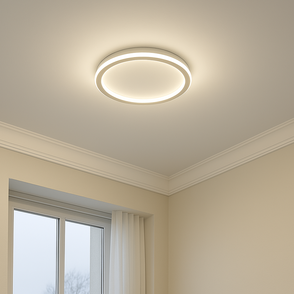 SkagaNova Nordic Dimmable Led Ceiling Light In Warm White | Lersk