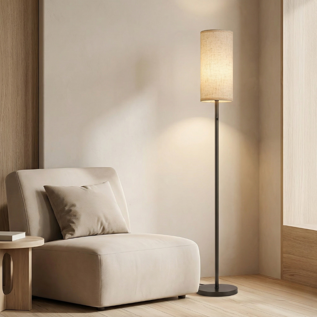 Lampa podłogowa RGB z kontrolą przez aplikację do oświetlenia i atmosfery w domu | Lersk