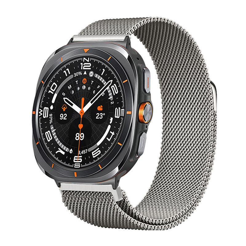 Bracelet AvraLux Milanese Loop avec fermoir magnétique pour Samsung Watch Ultra | Lersk
