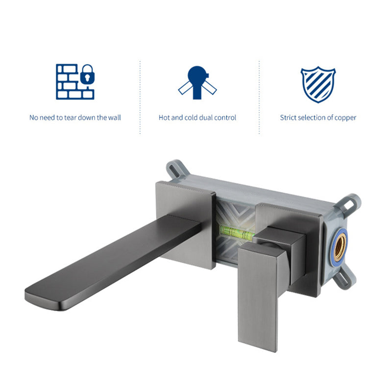 LumaLine Concealed Wall-Mount Sink Faucet, One-Handle | Lersk