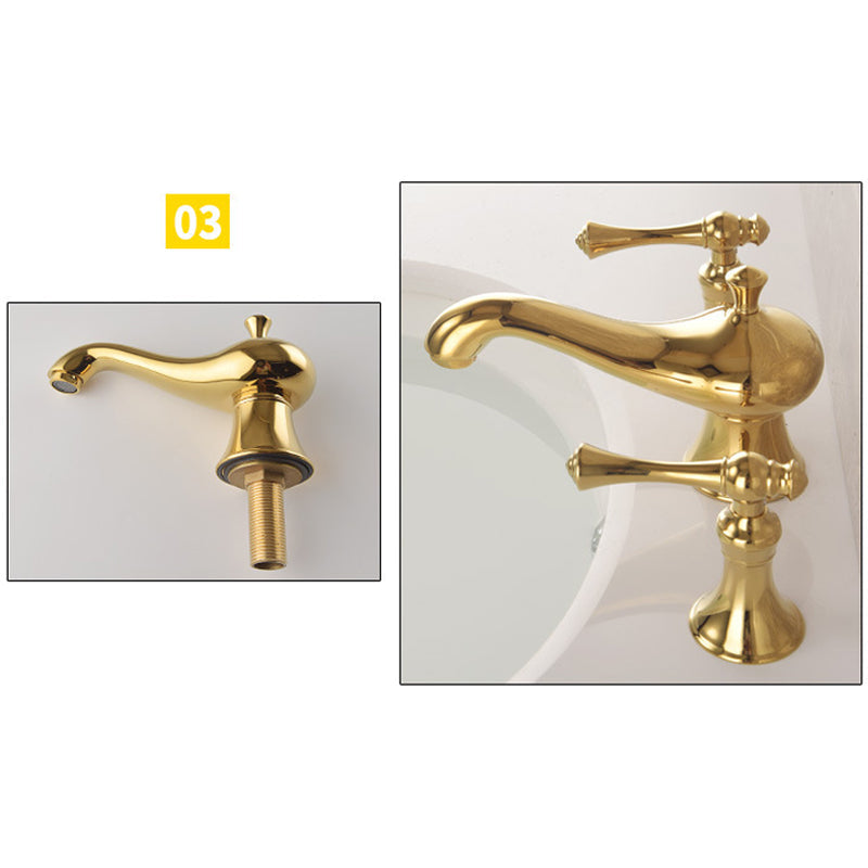 Haverly Antique Three-Hole Widespread Bathroom Faucet | Lersk