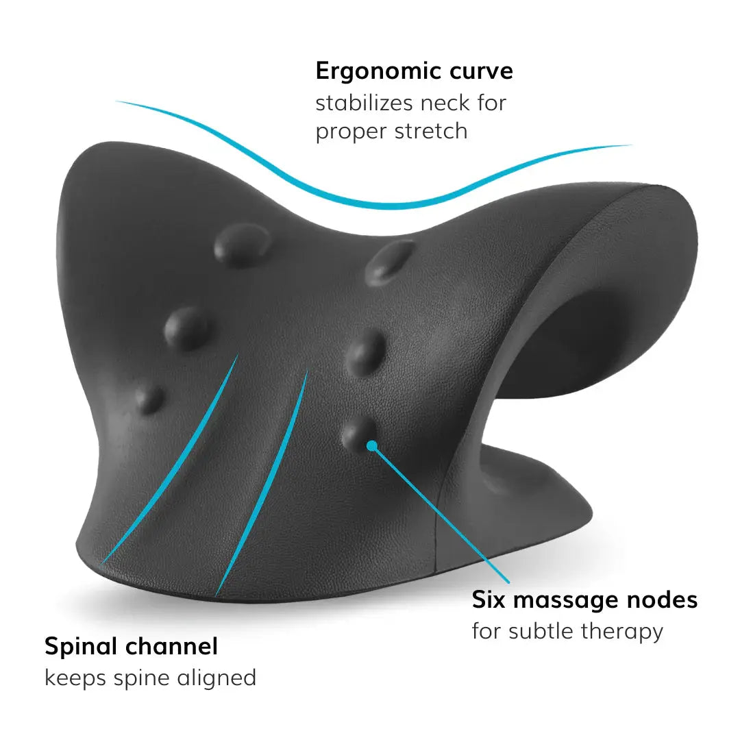 Cervical Stretch Pillow for Neck Tension Relief & Posture Support | Lersk