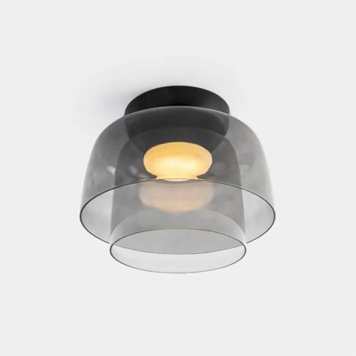 Lumenweave Nordic Ceiling Light With Handcrafted Glass Shade | Lersk