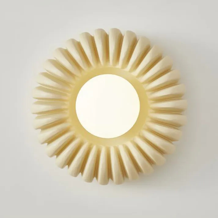 LumeNova Resin Wall Light for Modern Artistic Ambience | Lersk
