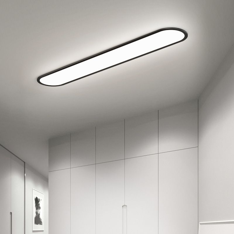 NovaOval Slim oval loftlampe til stuer og hjem | Lersk