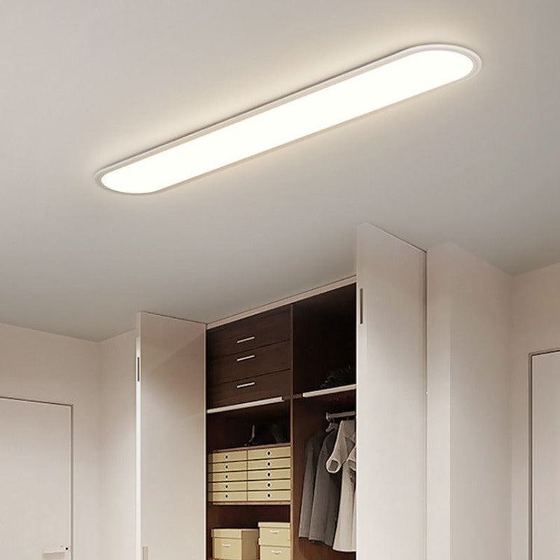 NovaOval Slim oval loftlampe til stuer og hjem | Lersk