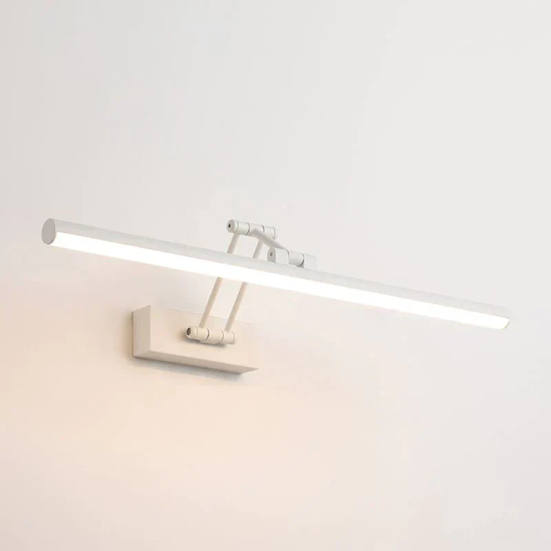 مصباح حائطي LED بحافة تصميم معدني بسيط وأنيق لغرف النوم والحمامات | Lersk