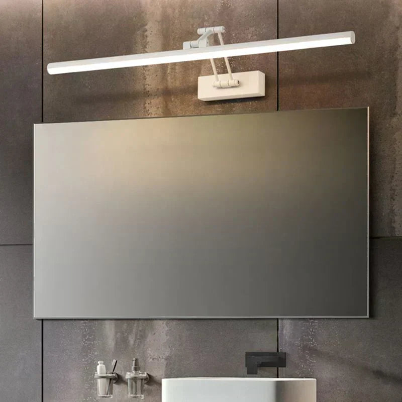مصباح حائطي LED بحافة تصميم معدني بسيط وأنيق لغرف النوم والحمامات | Lersk