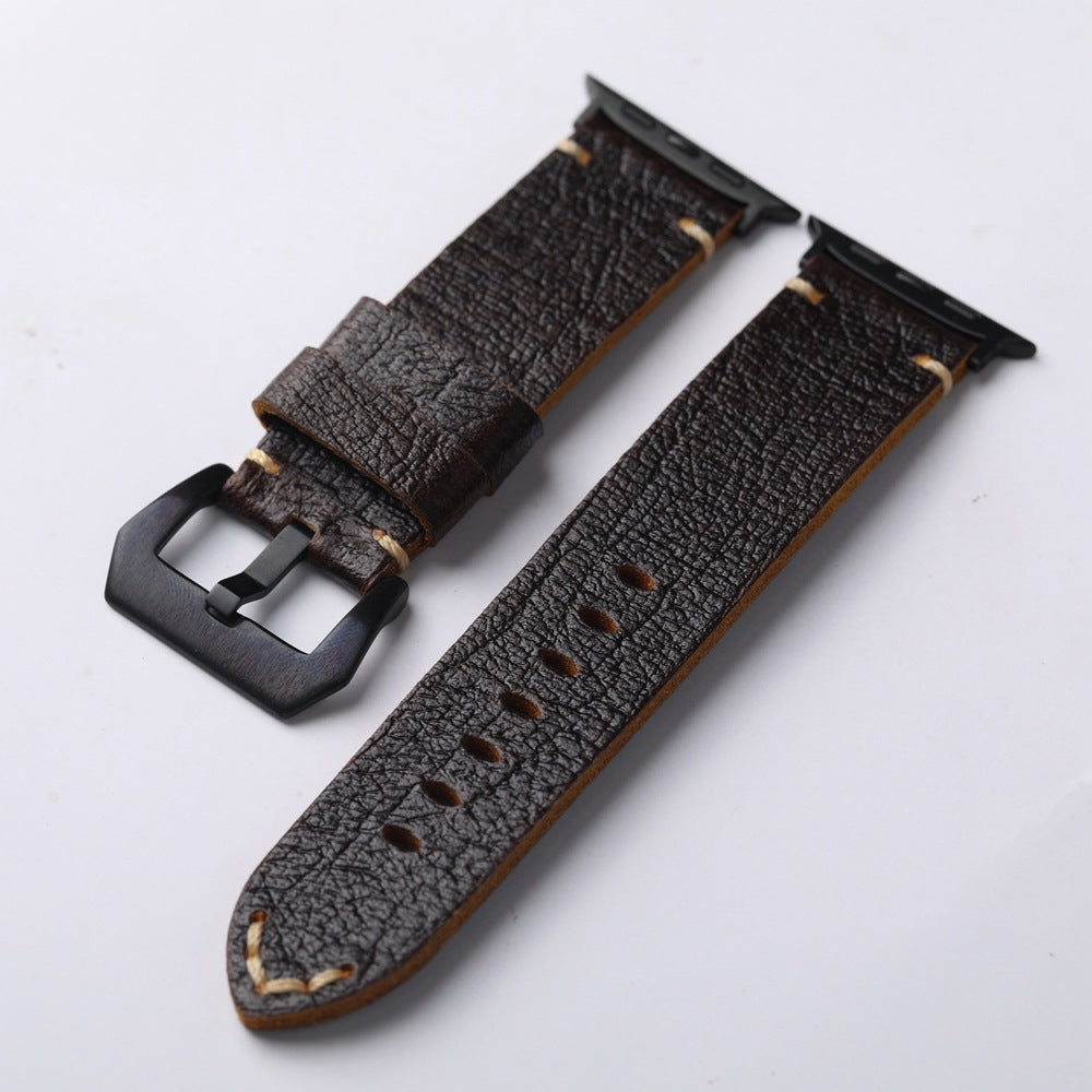 Vintage kožený řemínek Marwell pro Apple Watch | Lersk