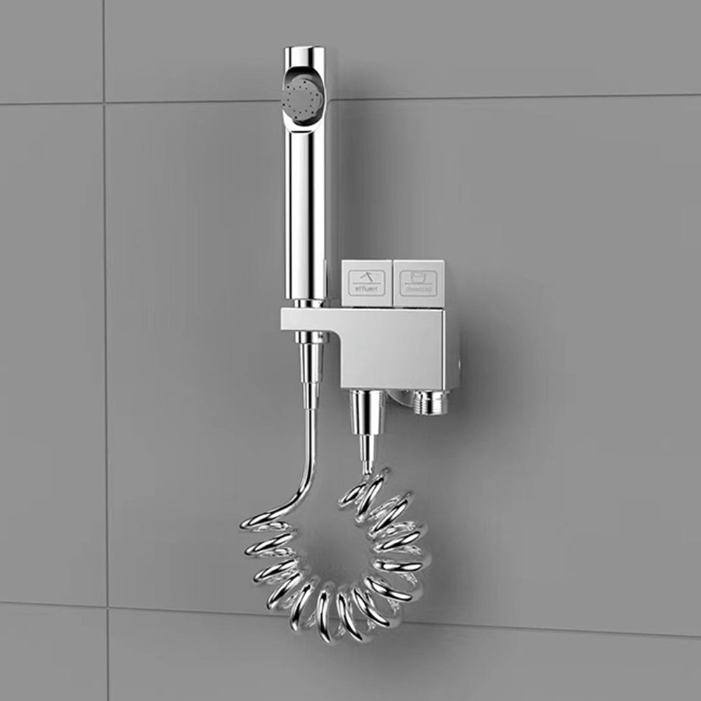 Miraqua Håndholdt Toilet Bidet Sprøjte Sæt med Dobbelt Udgangsvinkelventil | Lersk