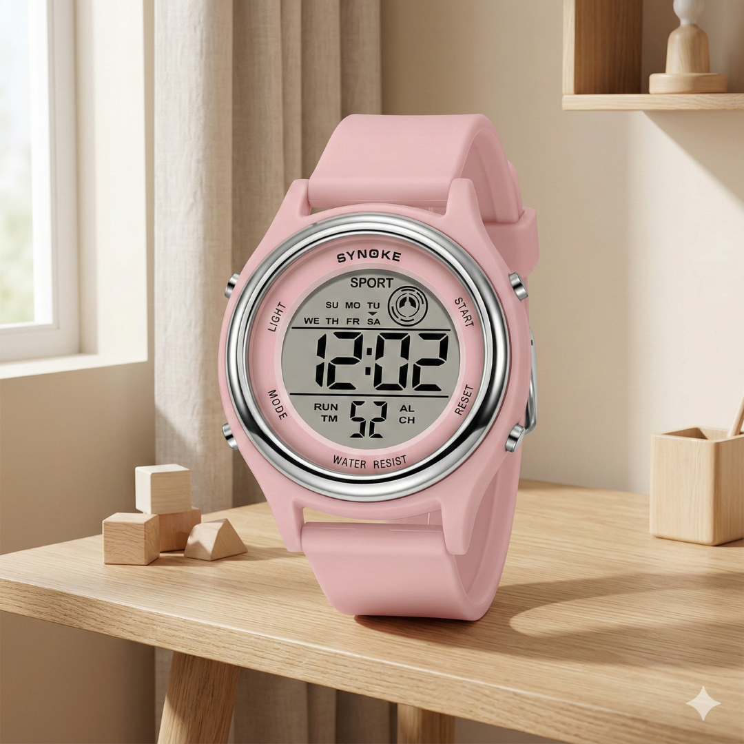 Stoßfeste Kinder-Smartwatch für aktive Lebensstile und farbenfrohes Display | Lersk