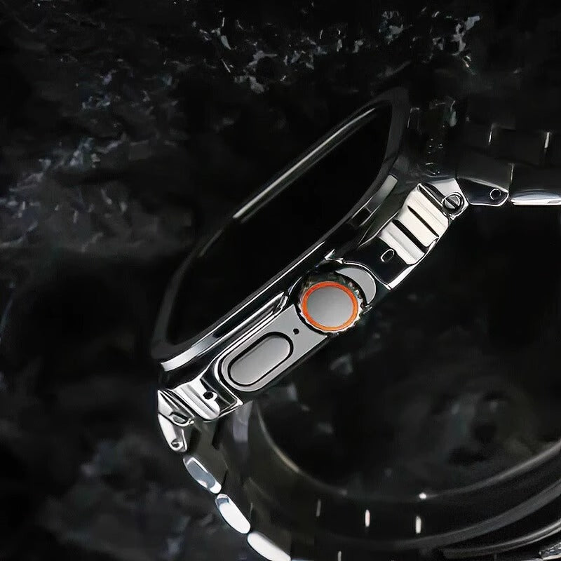Cinturino e cassa in acciaio inox Avelon per Apple Watch | Lersk
